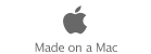 Made on a Macのロゴ